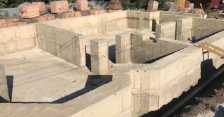 Фундамент с цокольным этажом под ключ заказать в Торжке - фундамент цокольный этаж под ключ цена от 7337 руб за м2